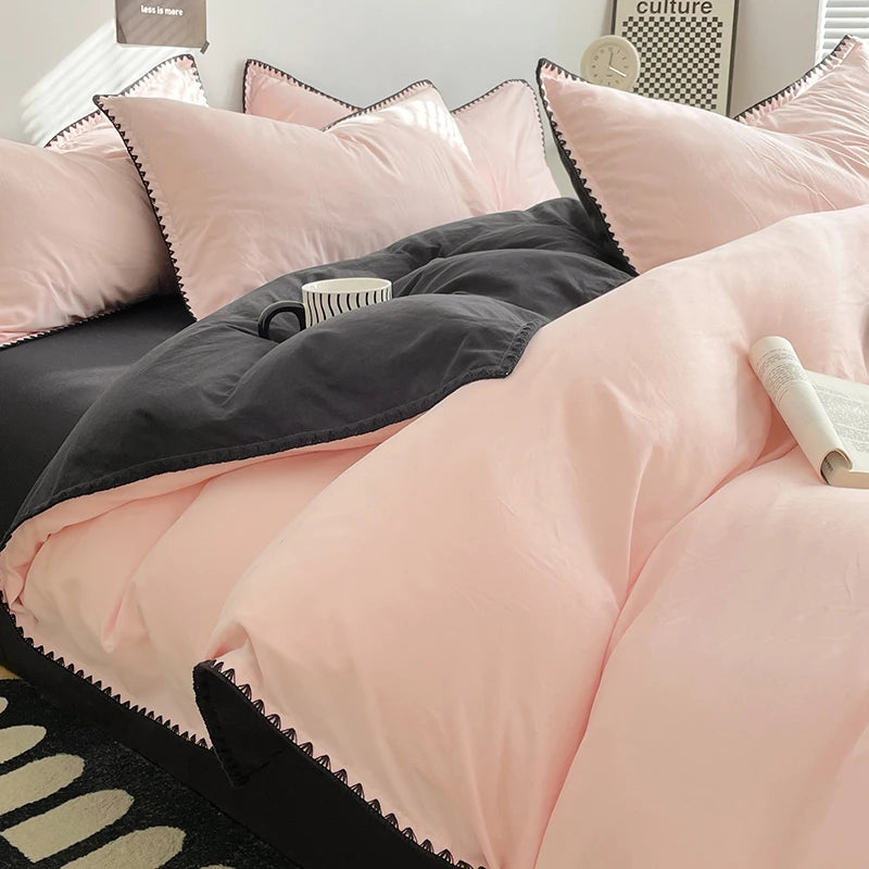 Soft cotton - simply washed bedding set
