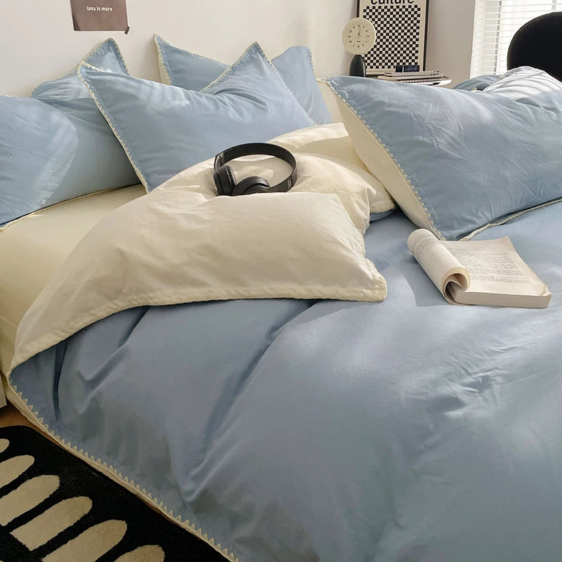 Soft cotton - simply washed bedding set